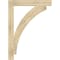 Ekena Millwork Thorton Block Rough Sawn Bracket, Douglas Fir, 4"W x 32"D x 44"H BKT04X32X44THR05RDF - alternate 2